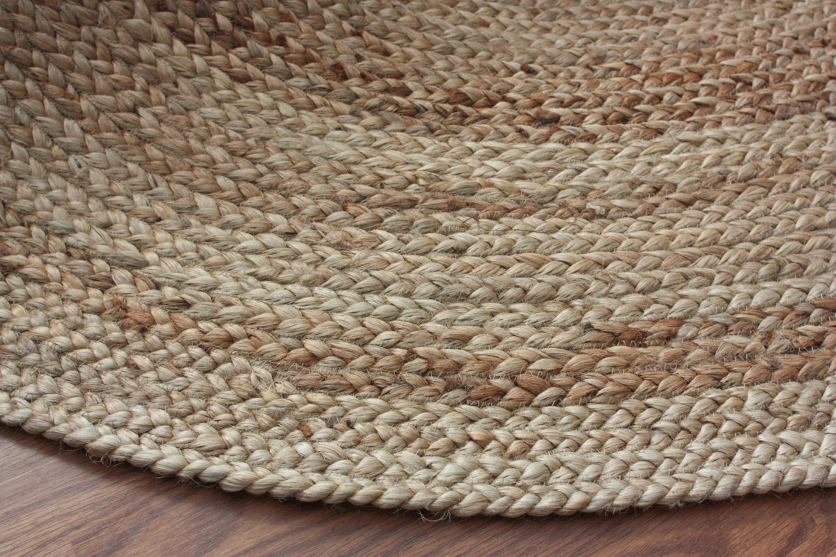 Beachcrest Home Latham Rigo Jute HandWoven Tan Area Rug & Reviews